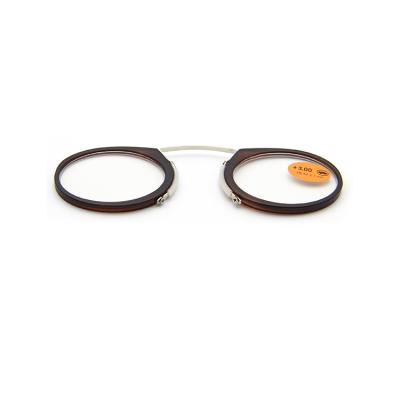 China NEW FRAMELESS DESIGNER AROUND STYLISH FASHIONABLE FRAMELESS READING GLASSES for sale