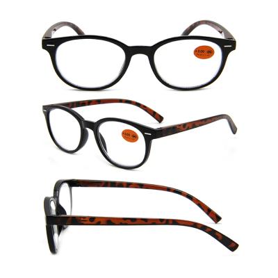 China FASHION 3 STYLE ROUND READING GLASSES FOR MEN WOMEN READERS WITH SPRING HINGE for sale