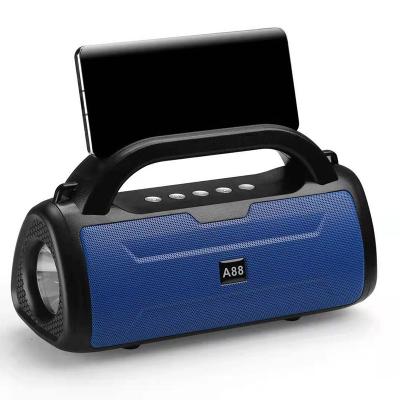 China Wireless portable solar speaker and torch function A88 wireless speaker for sale