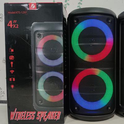 China No 4 Inch Dual Knots Speaker Colorful Wireless Speaker Speakers for sale