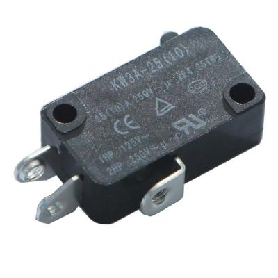 China Plastic Snap 25A High Current Action Micro Switch for sale