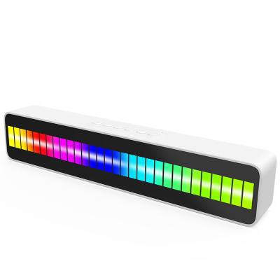 China No Pickup Light WDLY M9 Speakers Soundbox Rhythm Mini RGB LED White Soundbar Radio BT Sound Sound Bar for sale