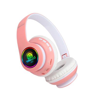 China Popular WDLY 66BT V5.0 Earphone Mobile Phone Wireless BT Accessories Hands Free 66BT Stereo Earbuds With Light for sale