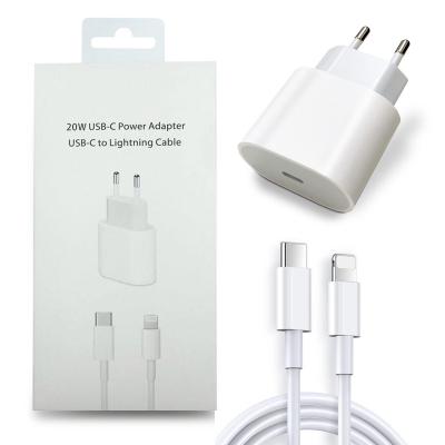 China Apple Cellphones WDLY 2022 New Mobile Phone Charging Factory Price PD 20w USB-c Port Fast Charger for sale