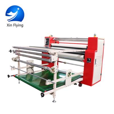 China Good quality 200mm oil drum sublimation heat transfer machine 1.2m*1m working table for sale