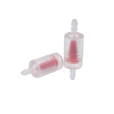 China Miniature Medical Plastic Spring Relief Valve Spring Air Low Pressure Check Valve for sale