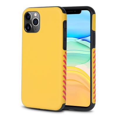 China Anti-Allergy For iPhone 11Pro LAUDTEC Shockproof Anti-scratch PU Fashion Phone Case Leather Mobile Phone Shell for sale