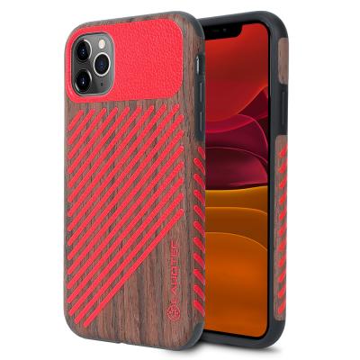 China 2020 Amazon Best Seller Protective Wooden Phone Case For iPhone 11 Pro Designer Phone Case for sale