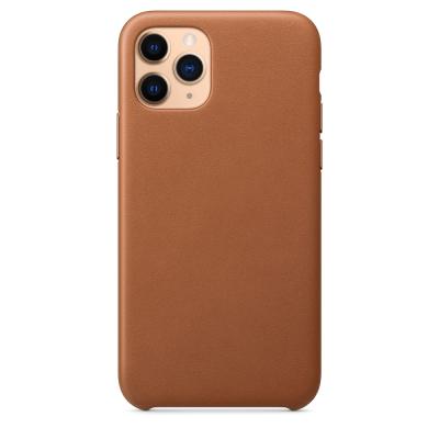 China Laudtec Luxury High Quality Shockproof PU Back Cover Leather Case For iPhone 11 pro 11 max pro for sale