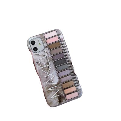 China Shockproof Hots Selling 2021 Girls Fashion Eyeshadow TPU Phone Case / Anti-scratch Cover Case For iPhone 11 for sale