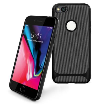 China Free Shipping Laudtec Carbon Fiber Texture Premium Soft Silicone TPU Cover Shockproof Texture For iPhone 7 8 For iPhone 7 8 8 Plus 6s Max xs xs xs for sale