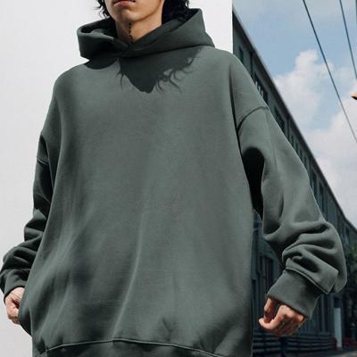 China 2022 Breathable Cashmere Padded Couples Hoodies Casual Loose Solid Color High Quality Hooded Sweater For Men for sale