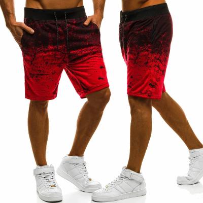 China New summer men's breathable shorts style sports pants slim flower lace men's fashion comfortable shorts for sale