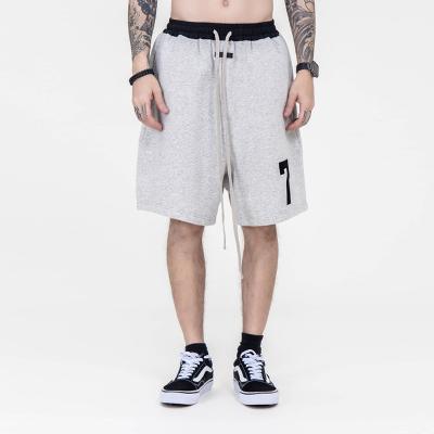 China New Summer Men's Breathable OEM Design Leisure Number 7 100% Cotton Summer LooseJogging Casual Short Pants For Men Sport Shorts for sale