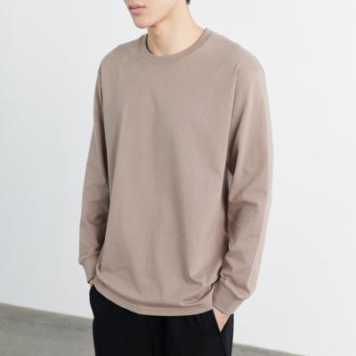 China Men's Solid Color Round Neck Sweatshirt Breathable 2022 Men's Autumn Long Sleeve Men's High Quality Hoodie New for sale