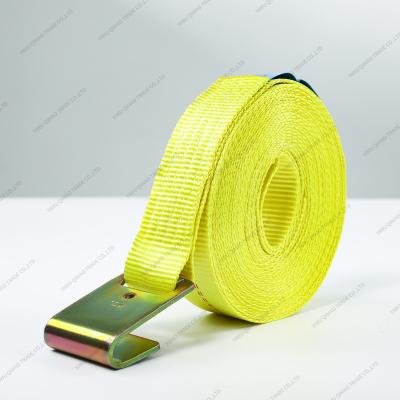 China Cargo Binding 4T 10m Ratchet Tie Down Lashing Belt 50mm Cargo Belt Lashing Strap Ratchet Ties Truck Straps for sale