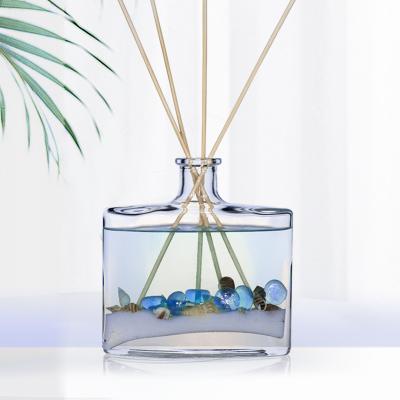 China Wholesale Luxury Home Decoration Scent Natural Perfume Oil Aroma Gift Set Reed Diffuser Hourglass Shape for sale