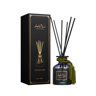 China Hot Sale Aromatherapy Fragrance Aroma Reed Diffuser With Rattan Sticks Wellness for sale