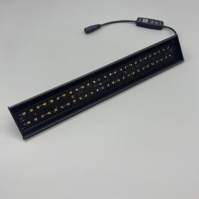 China LED UVB Light for Reptiles, LED UVA UVB Reptile Light Fixture Controll 8W Aluminum UVA UVB  Reptile LED lamp for sale