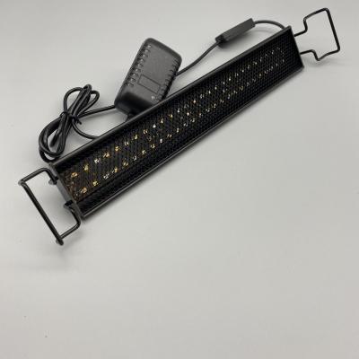 China Dimmable UVA UVB Reptile Lamp 8W LED UVB Reptile Light Fixture Controller for sale