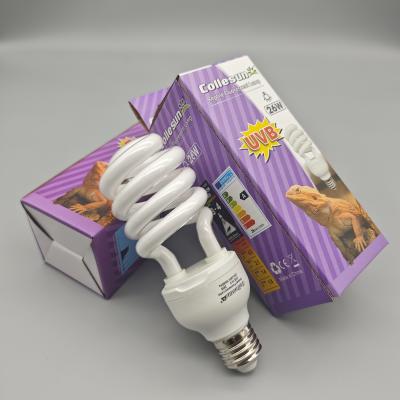 Chine E27 CFL UVB Lamp 26W 10.0 UVA et UVB Bulbe pour dragons barbus favorise le comportement actif et la synthèse essentielle de la vitamine D3 à vendre