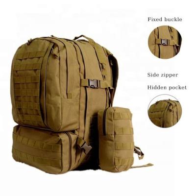 China Abrasion resistant New style high-capacity outdoor waterproof Travel Hunting Camping Hiking tactical gear tactical backpack for sale