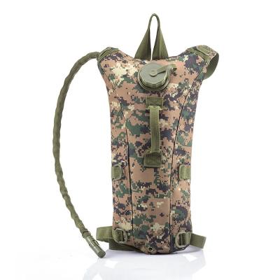 China Polyester Hot Sale Outdoor Waterproof backpacks Water Bag With 2.5 L EVA Bladder For Camping And Hiking for sale