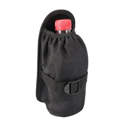 China Travel Camping Hiking Fishing Multifunctional short nylon water bottle cover Outdoor portable water bottle cover Tactical belt water bottle Pouch for sale