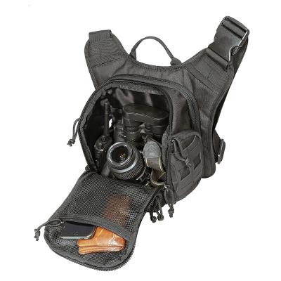 China Eco - Friendly Sports Molle Messenger Cross - Body Bag Gun Concealed Sling Chest Sling Outdoor Tactical Bag for sale