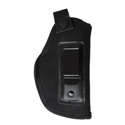 China Universal Left & Right Gun Holster Neoprene Nylon IWB Gun Holster For S&W Revolver 9MM .380 Belt Clip for sale