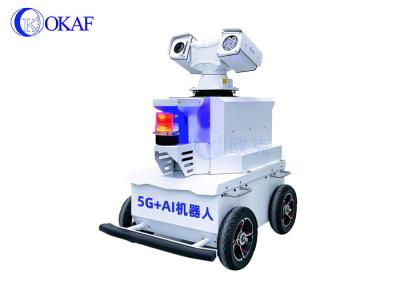 Cina Indoor- Outdoor Patrol Robot 5G AI Intelligent Security Inspection Robot in vendita