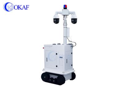 Cina Intelligent Security patrol robot CAN/ serial port control Robot with PTZ camera in vendita