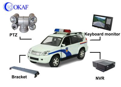 China De Camera van het politiewagenvoertuig PTZ, de Auto het Volgen PTZ Omwenteling van de Toezichtcamera 360° Te koop