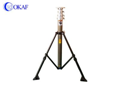 China 30kg Head Load Telescopic Camera Mast / Tripod Mast 6r/ Min Rotation With Lock for sale