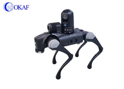 China Intelligence HD AI Camera Security Quadruped Robot Dog for sale