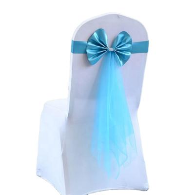 China Simple Party Sashe Wedding Dress Sashes Chair Cover Wedding Polyester for sale