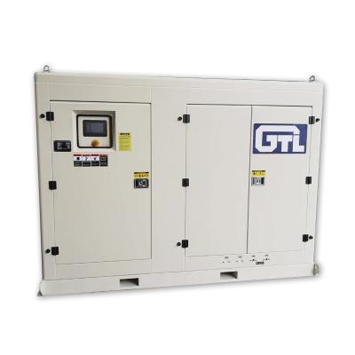 China GTL manufacturerixie ultra quiet twin 110KW screw air compressor with inverter for sale