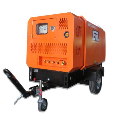 China GTL New Configuration 409Cfm 13Bar silent Diesel Portable Screw Air Compressor for Mining for sale