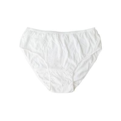 China Disposable high quality antibacterial cotton underwear for maternity, travel, spa for sale