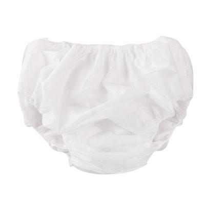 China Hotel Factory Factory Polyester Antibacterial Disposable Nonwoven Underwear Women Maternity Panties for sale