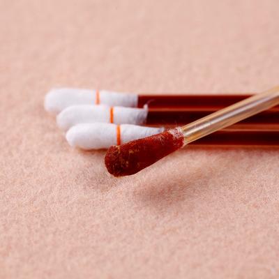 China Eco-friendly factory directly sell low price swab plus liquid filled cotton swab disinfectant iodophor cotton swab for sale