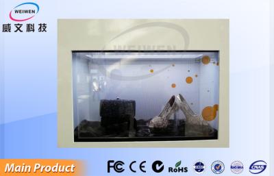 China Exposição transparente feita sob encomenda do LCD da propaganda com a multi tela de toque infravermelha 19