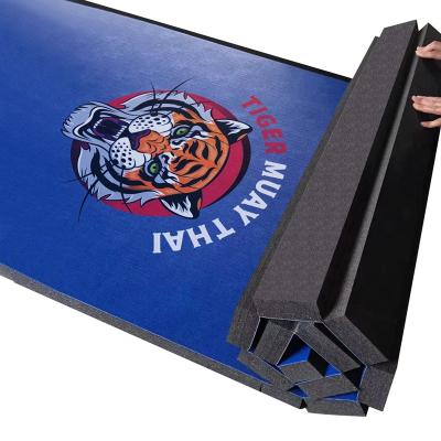 China Durable Factory Customized Martial Arts Roll Out Mats Wrestling Tatami Mat XPE Foam Sports Flooring For Bjj Jiu Jitsu Judo for sale