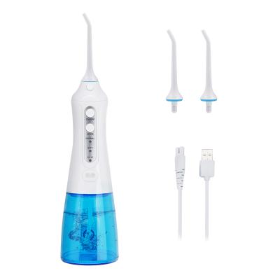 China Clean Teeth Water Flosser 300ML IPX7 Waterproof Wireless Dental Oral Irrigator Portable and Rechargeable Flossing Water for sale