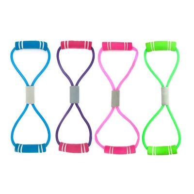 China Body Buliding Hot Sale 2021amazon Sports Elastic Fitness Custom Resistance Band Exercise Set Workout For Women for sale