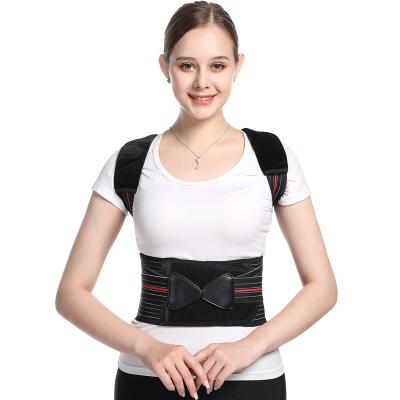 China 2020 Breathable Posture Corrector Support Corrector Adjustable Full Back Brace Clavicle Support Back Brace for sale