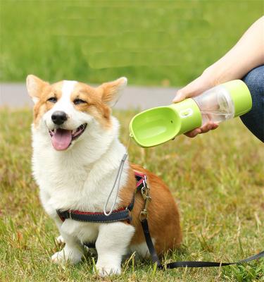 China Amazon Hot Sale Non-automatic Food Grade Dispenser Portable Pet Cat Dog Travel Drink Water Outdoor Bottle for sale