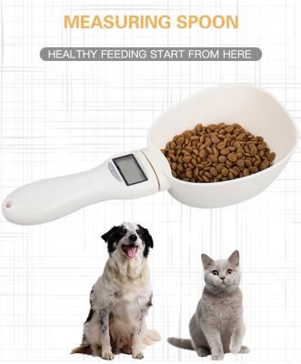 China Non-automatic New Design Intelligent Accurate Pet Food Digital Doser for Dogs and Cat Food Scoop for sale