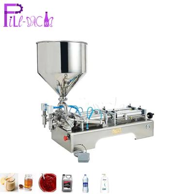 China Semi Automatic Pneumatic Piston Filling Machine High Pneumatic Viscosity High Precision SUS304 for sale