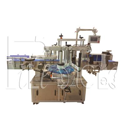 China SUS304 40m/Min Flat Bottle Labeling Machine ,  Square Bottle Label Applicator for sale